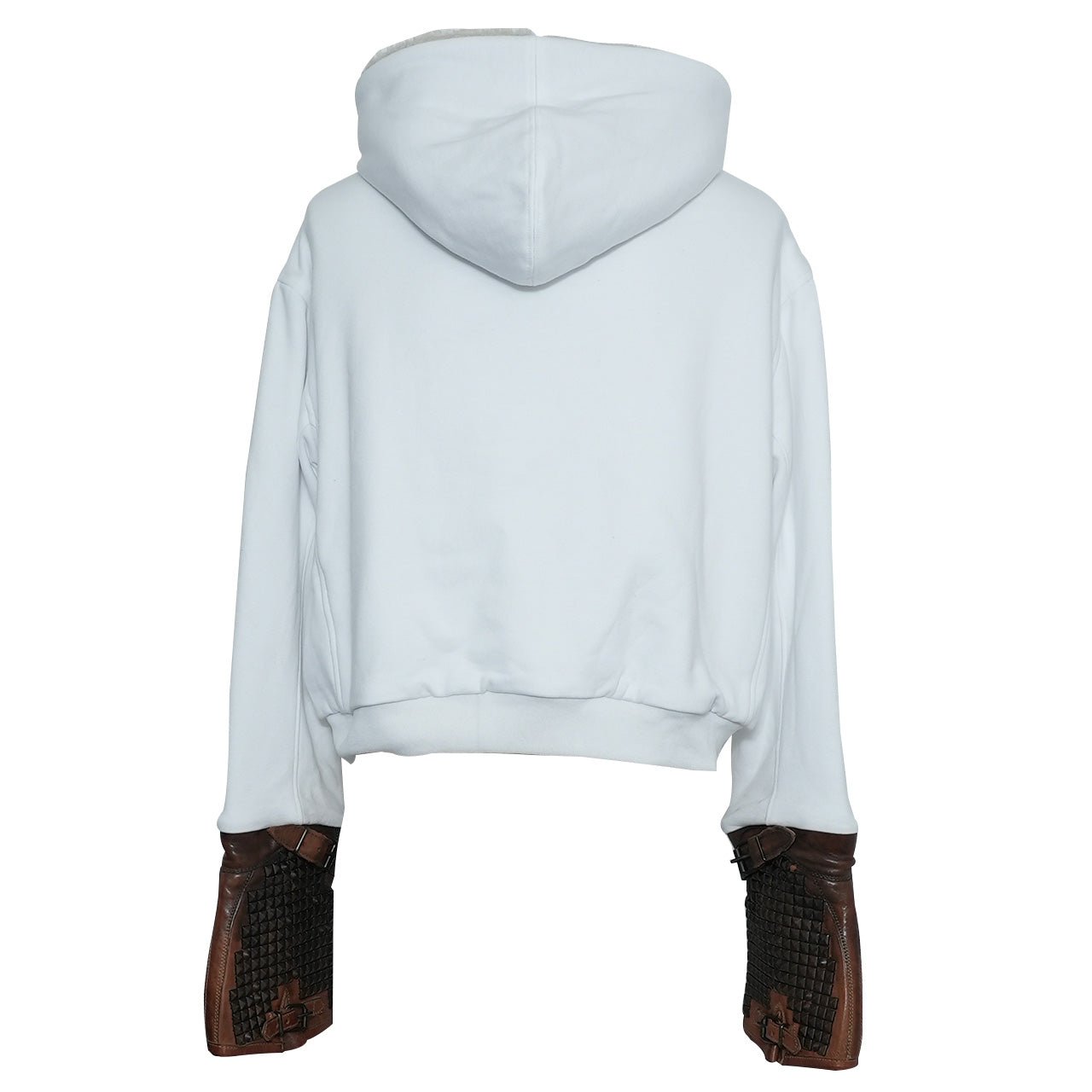 YASMINA WHITE ARMOUR HOODIE