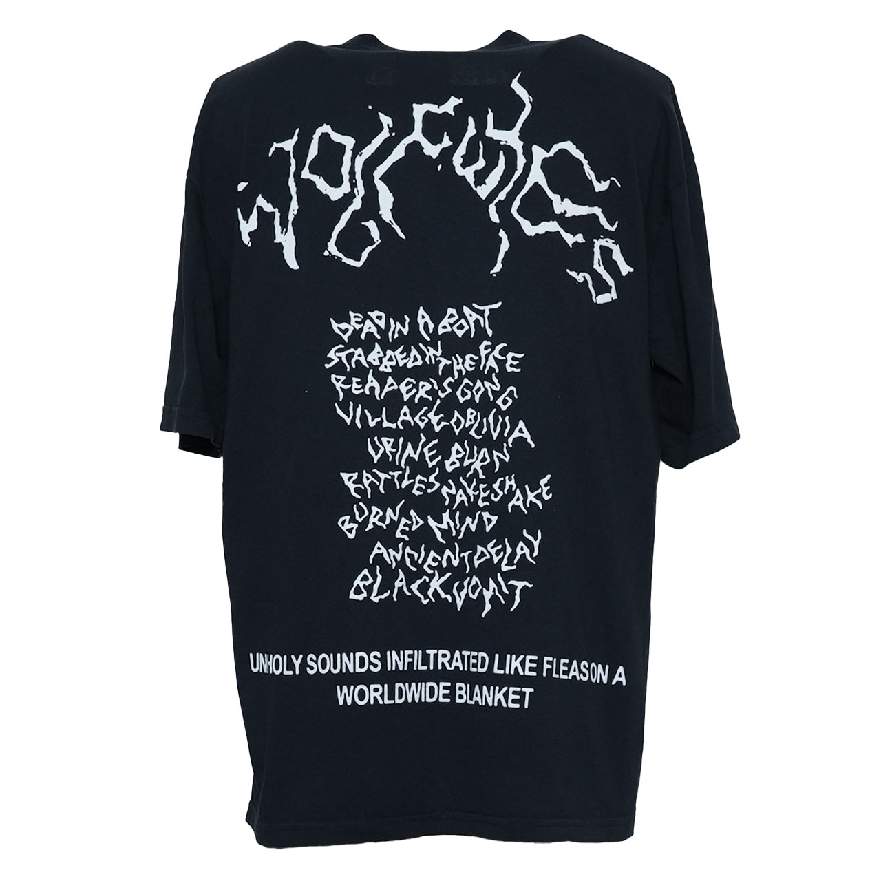 FARMERS DAUGHTER WOLF EYES BURNED MIND T-SHIRT