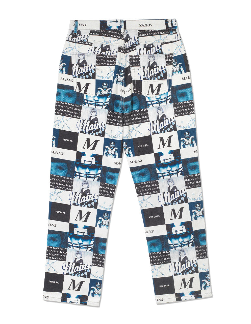 MAINS BLUE YEARBOOK JEANS