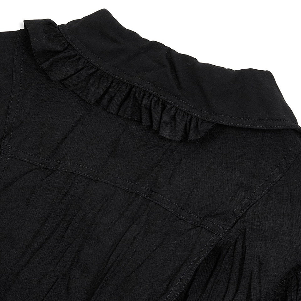 OPEN YY SLIT CRINKLED JACKET