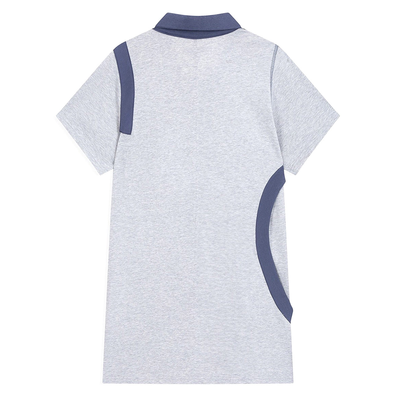 OPEN YY CURVED BUTTON PANEL TEE