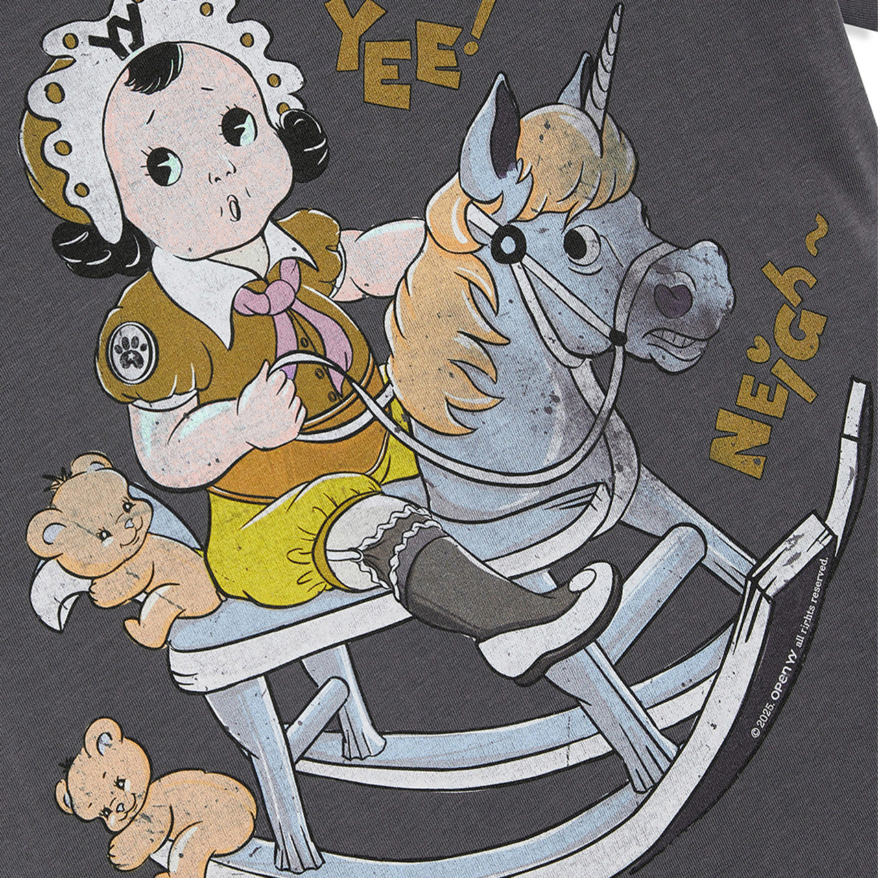 OPEN YY ROCKING BABY TEE