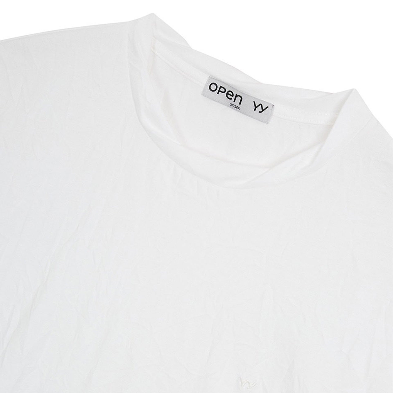 OPEN YY CRINKLED EVERYDAY TEE
