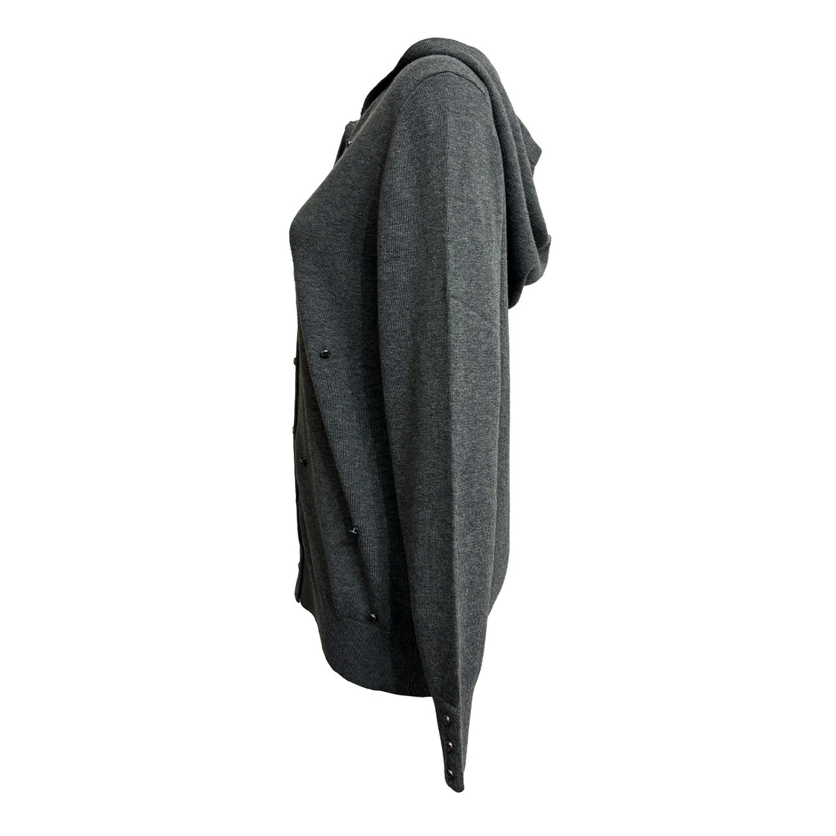 PROTÉMOA KNITTED GREY HOODIE