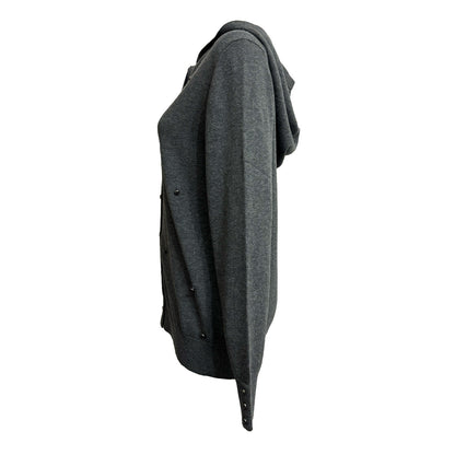 PROTÉMOA KNITTED GREY HOODIE