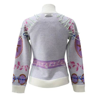 LOVETT ORNATE TIE SWEATER