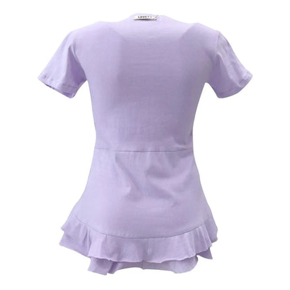 LOVETT BOW FLOUNCE TEE