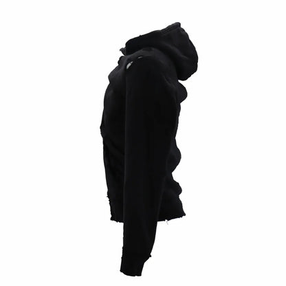 COMMISSION DISTRESSED HOODIE