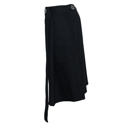 LOVETHANKS BUTTON SKIRT