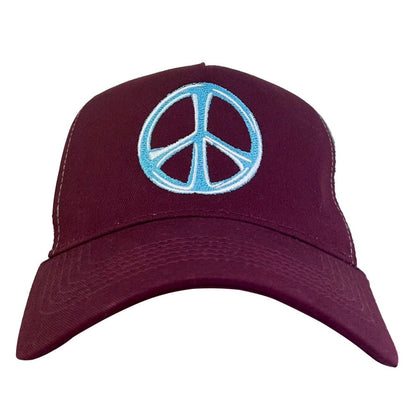 LOVETT PEACE SIGN TRUCKER CAP