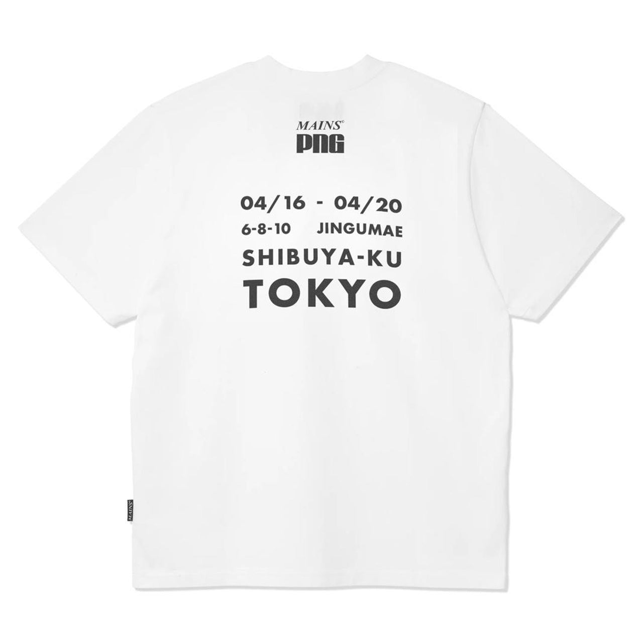 MAINS × PNG KEYHOLE T-SHIRT