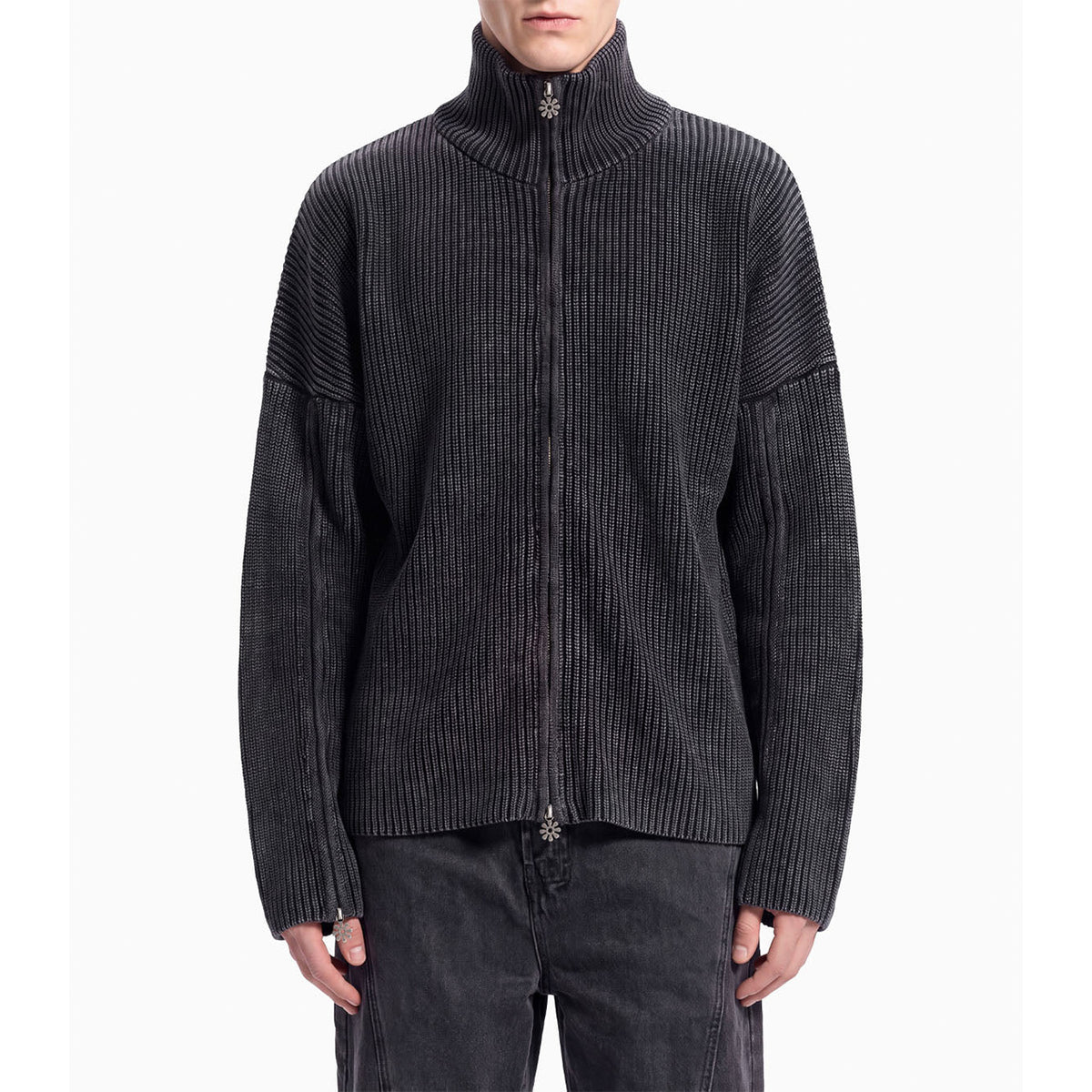 PROTÉMOA TRIPLE ZIP CARDIGAN