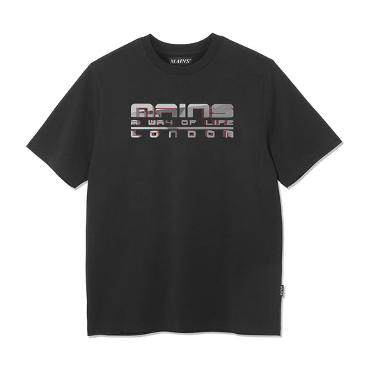 MAINS BLACK A.W.O.L. T-SHIRT