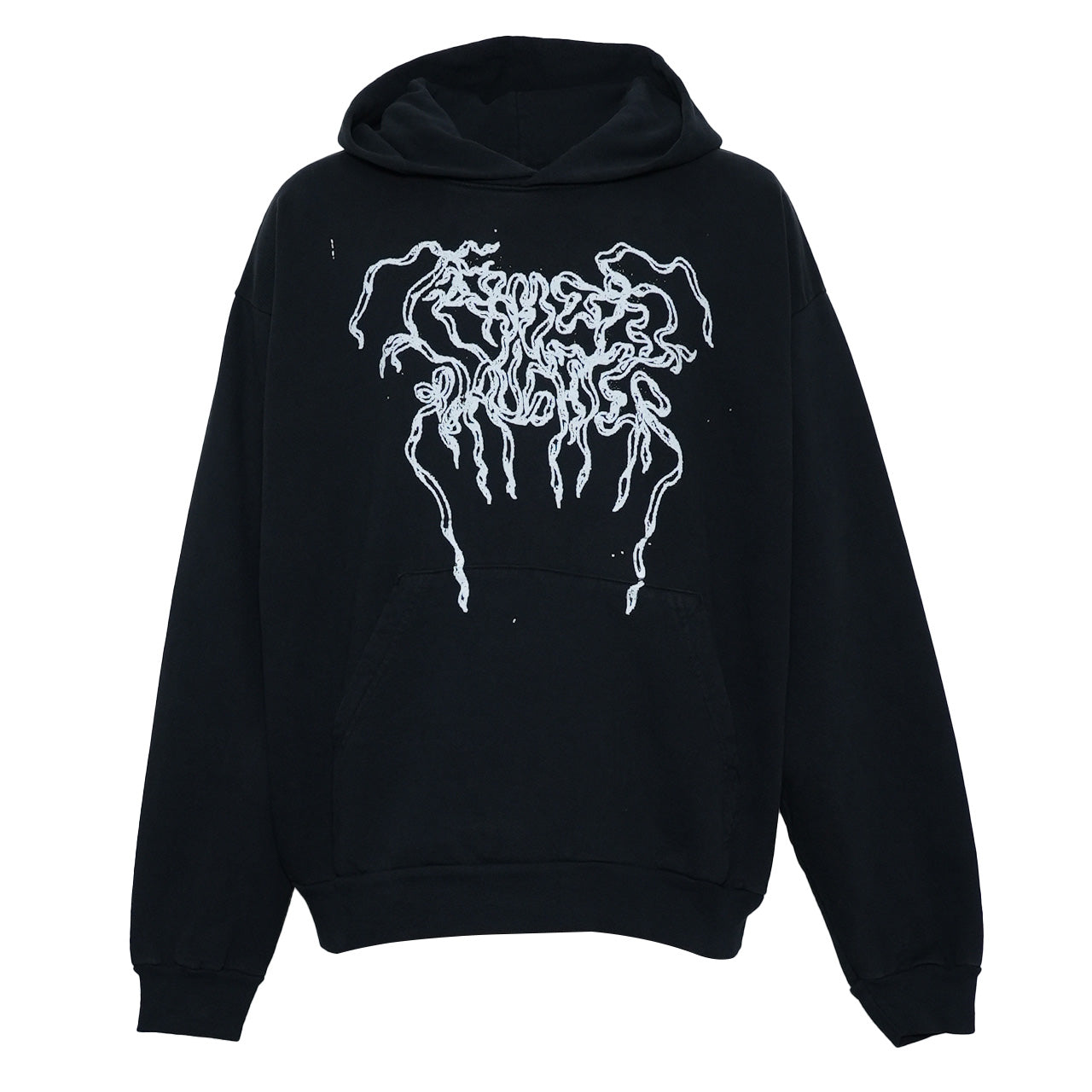 FARMERS DAUGHTER RIBBON LOGO HOODIE