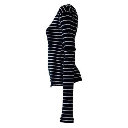 SSON STRIPED LONG SLEEVE TOP