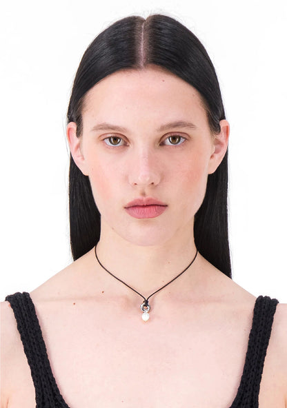 JUSTINE CLENQUET ETHAN PEARL CHOKER