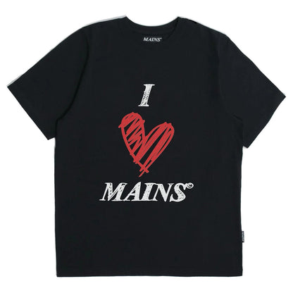 MAINS I LOVE MAINS T-SHIRT