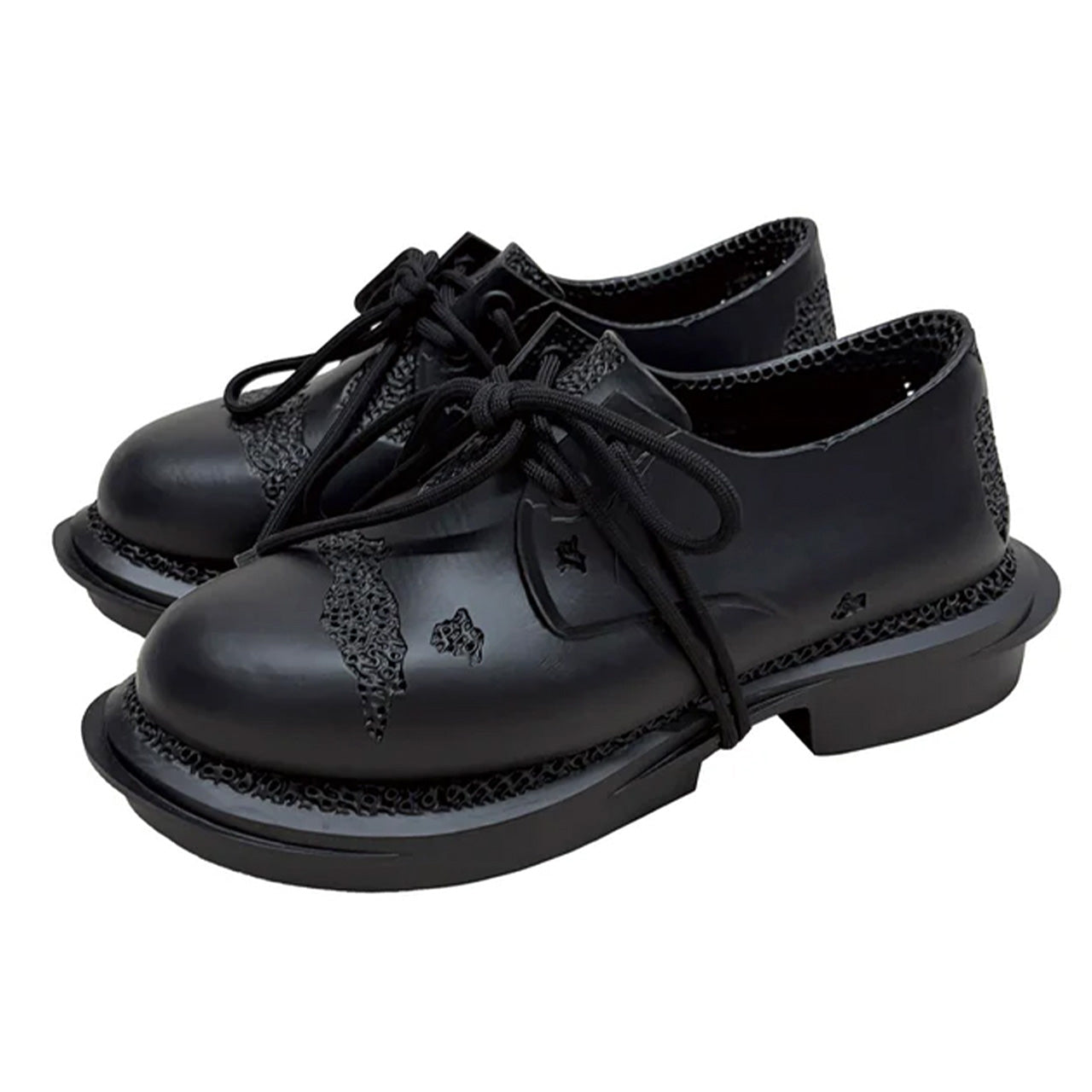 HYACYN DOTTORE BLACK 3D DERBY