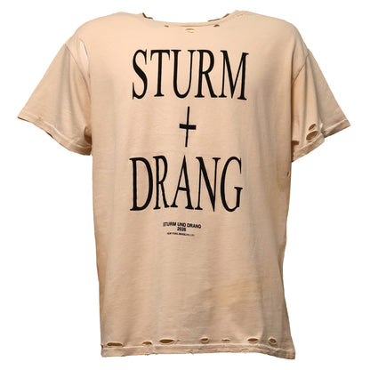 HYACYN STAINS DISTRESSED STURM UND DRANG T-SHIRT
