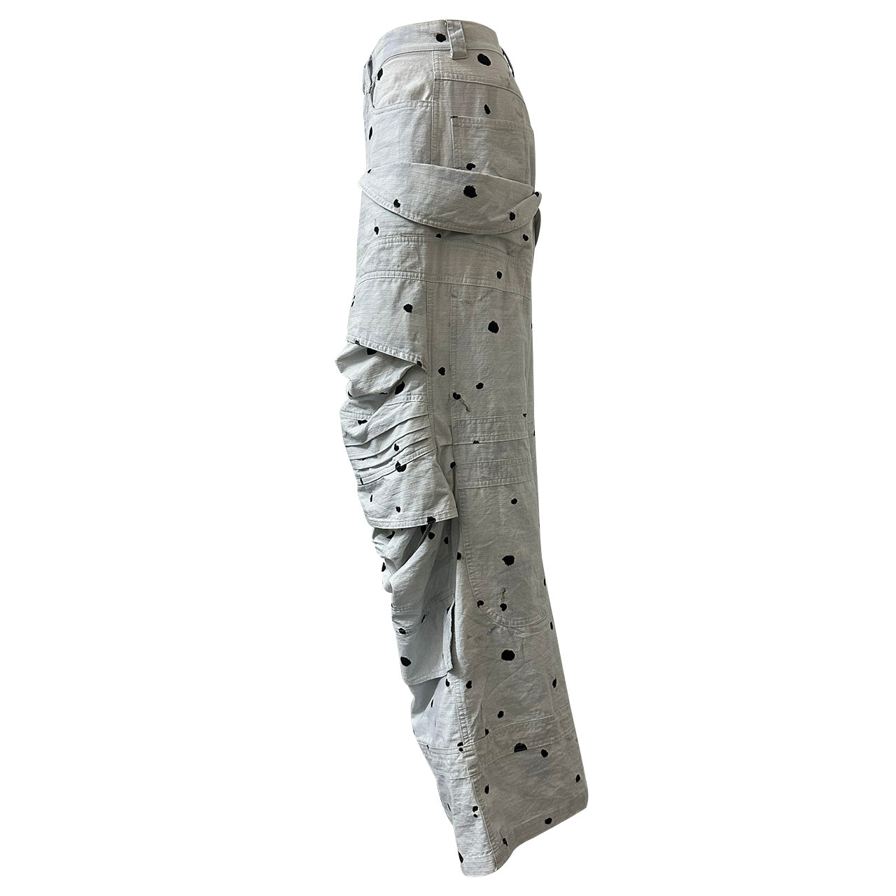 NATASHA ZINKO POLKA DOT COSMO CARGO PANTS