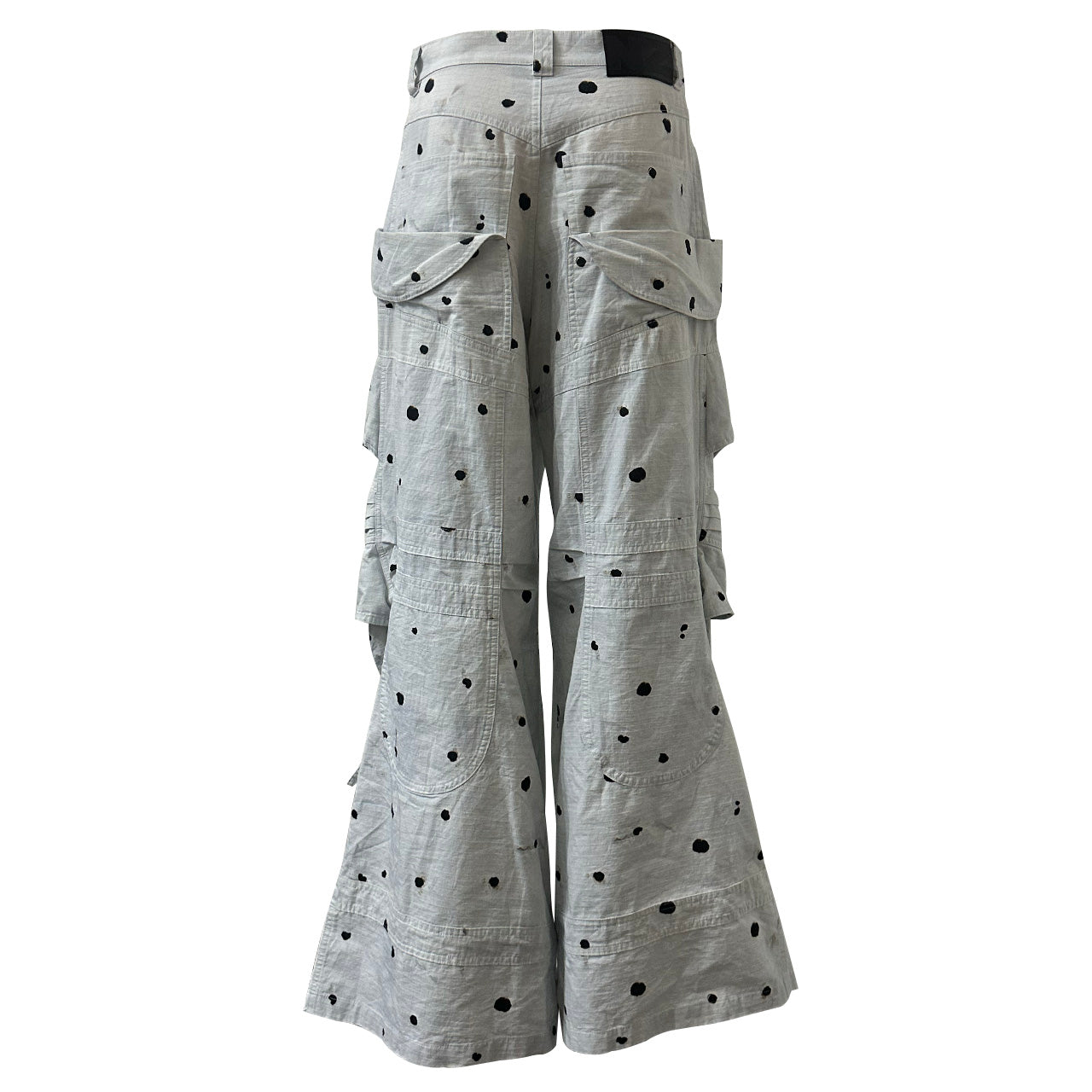 NATASHA ZINKO POLKA DOT COSMO CARGO PANTS