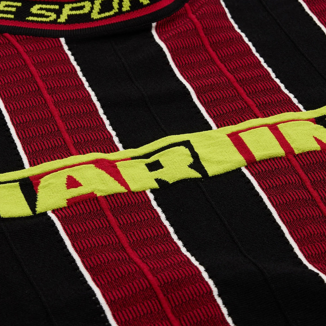 MARTINE ROSE LOGO TIGHT T-SHIRT