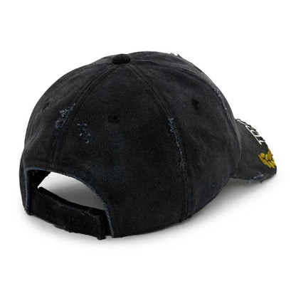 MARTINE ROSE CUT PEAK CAP