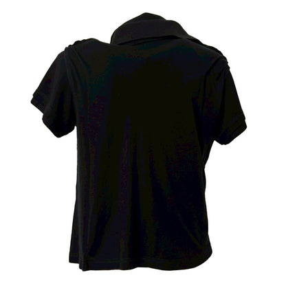 NATASHA ZINKO SHRUNKEN DOUBLE POLO