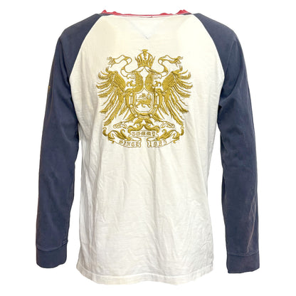 REBELLIOUS ROYAL RAGLAN LS TEE