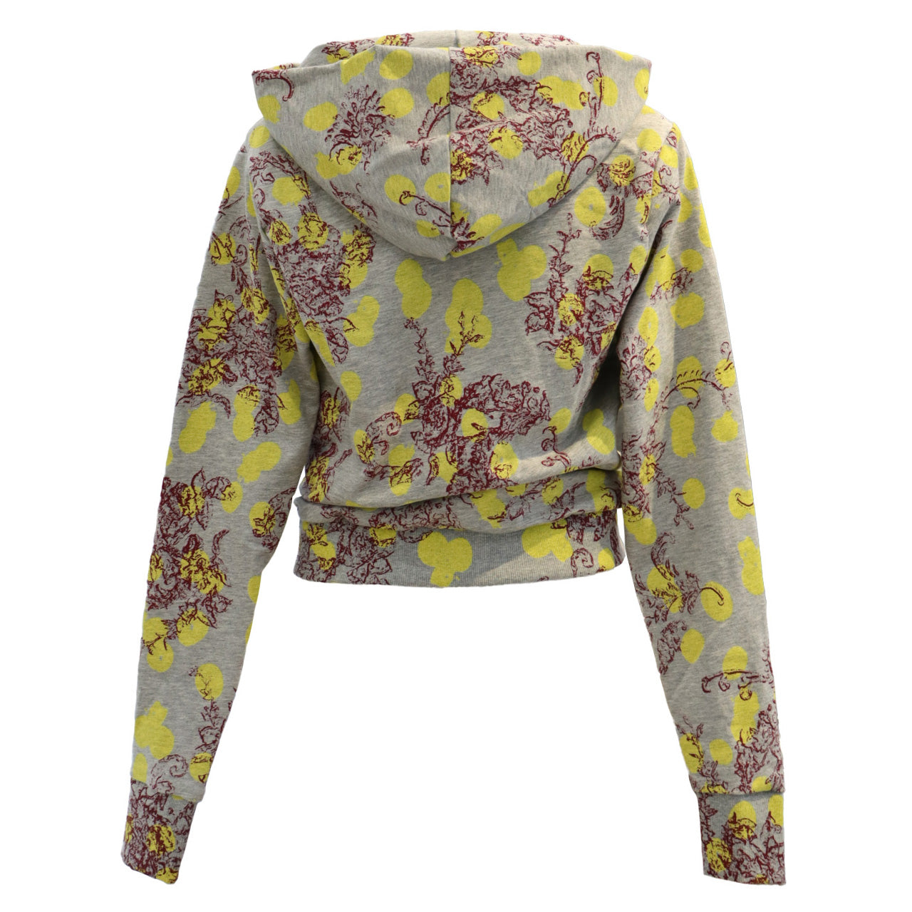 KARLAIDLAW POLKA DOT ZIP-UP HOODIE