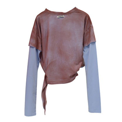 LOVETT CINCHED WAIST LONG SLEEVE SHIRT