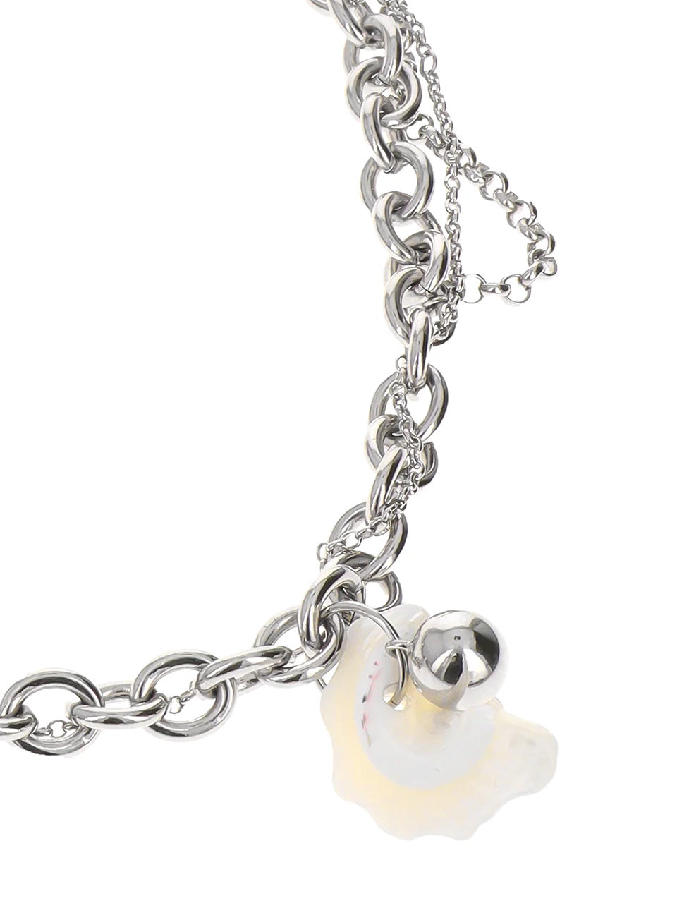 JUSTINE CLENQUET LEWIS SHELL NECKLACE