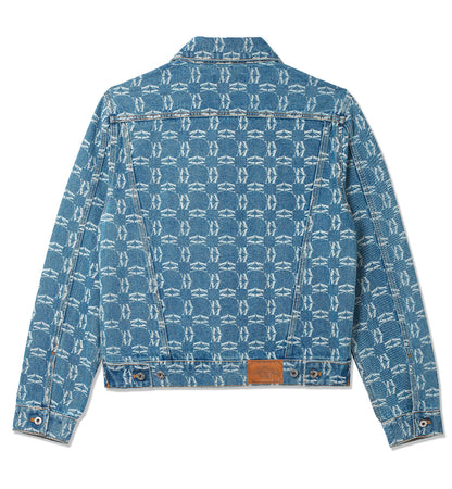 MAINS MONOGRAM DENIM JACKET