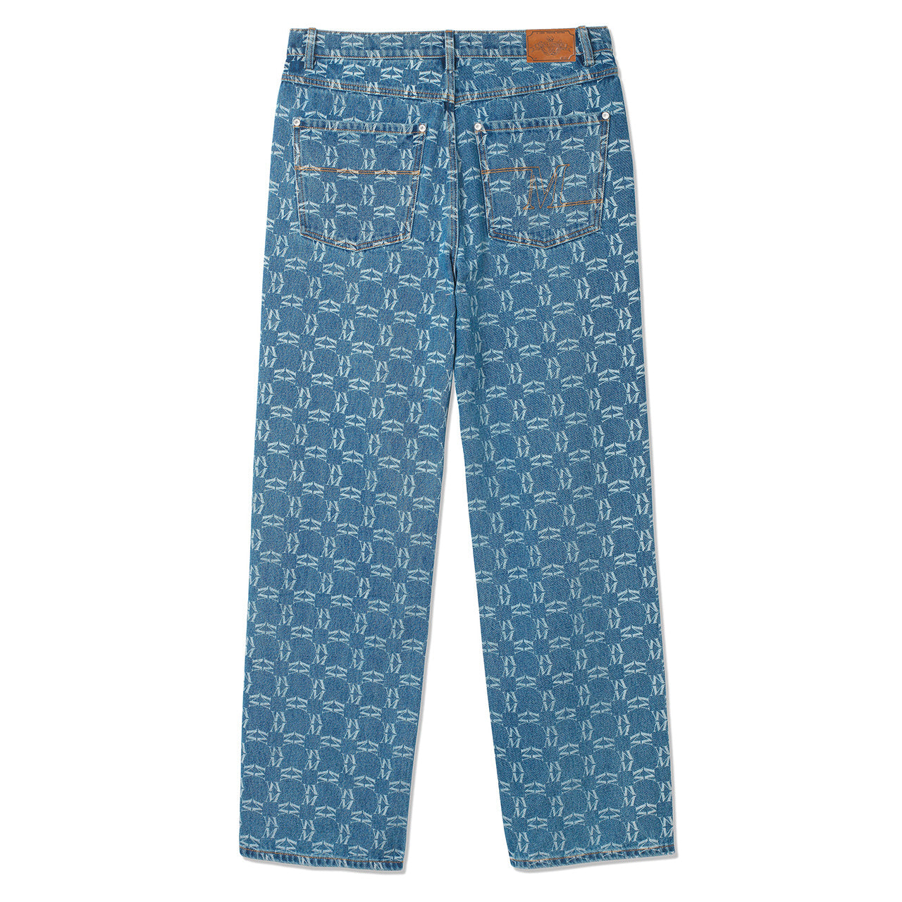 MAINS MONOGRAM STRAIGHT LEG JEANS