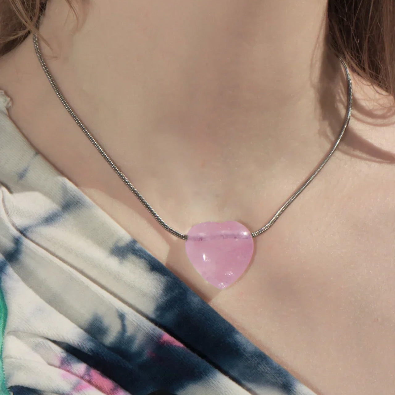 MARLAND BACKUS HRART OF STONE NECKACE