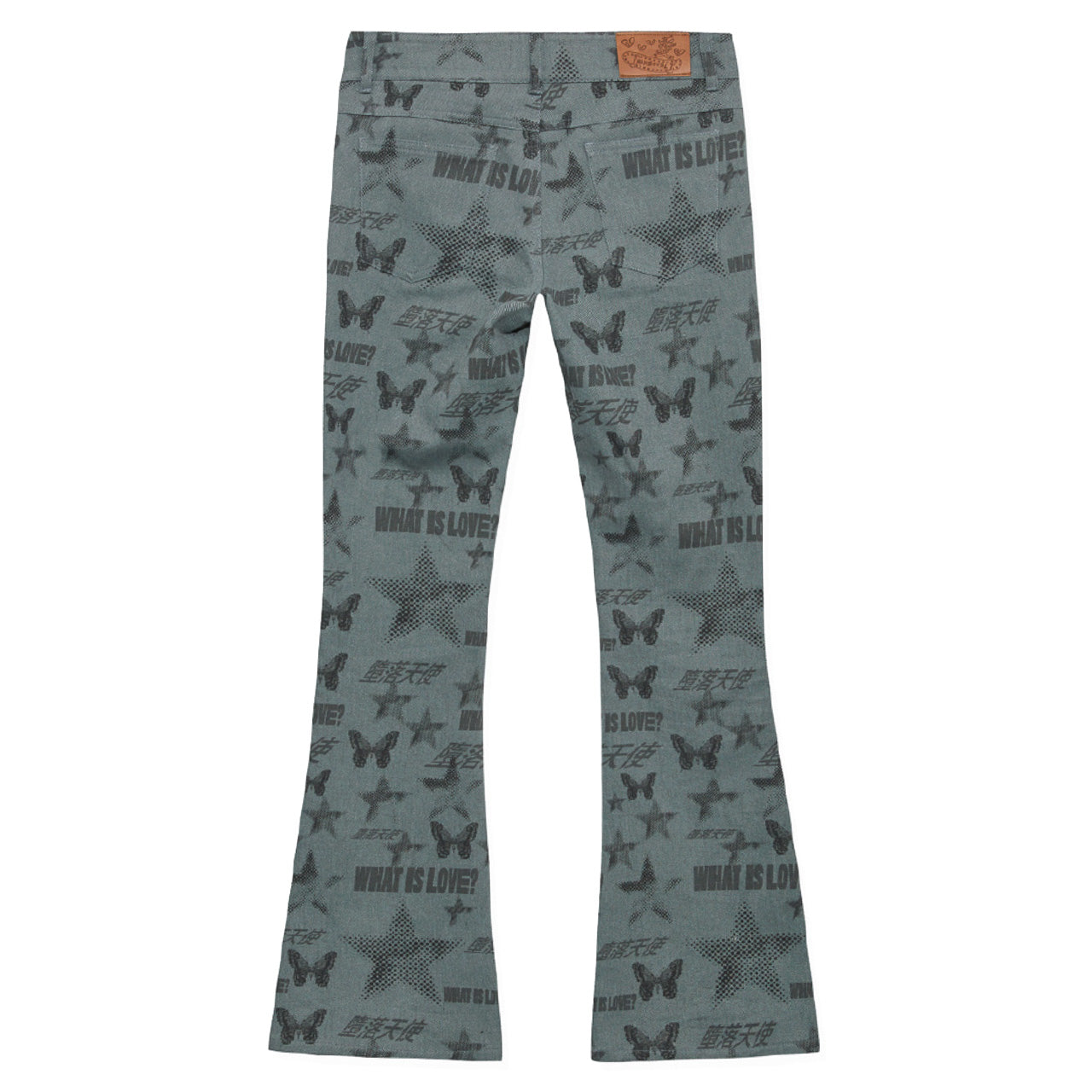 MOMENTEL WHAT IS LOVE FULL PRINT PANTS