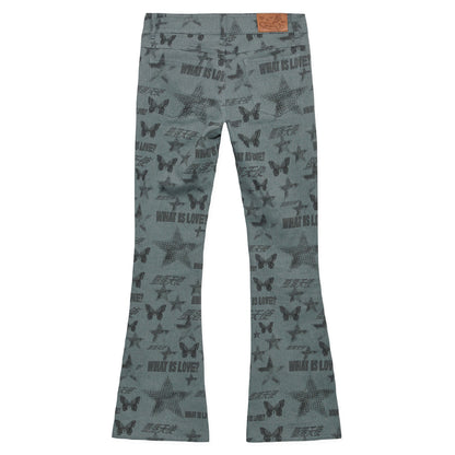 MOMENTEL WHAT IS LOVE FULL PRINT PANTS