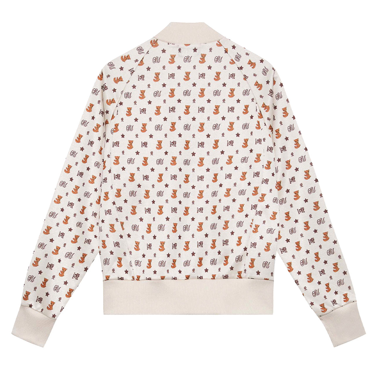MOMENTEL FULL PRINTED BEAR ZIP-UP