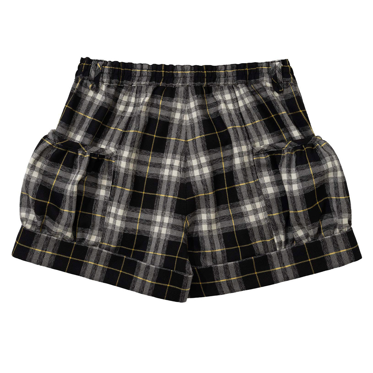 MOMENTEL CHECK BALLOON SHORTS