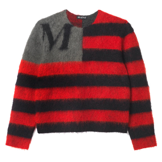 MAINS FLAG MOHAIR JUMPER