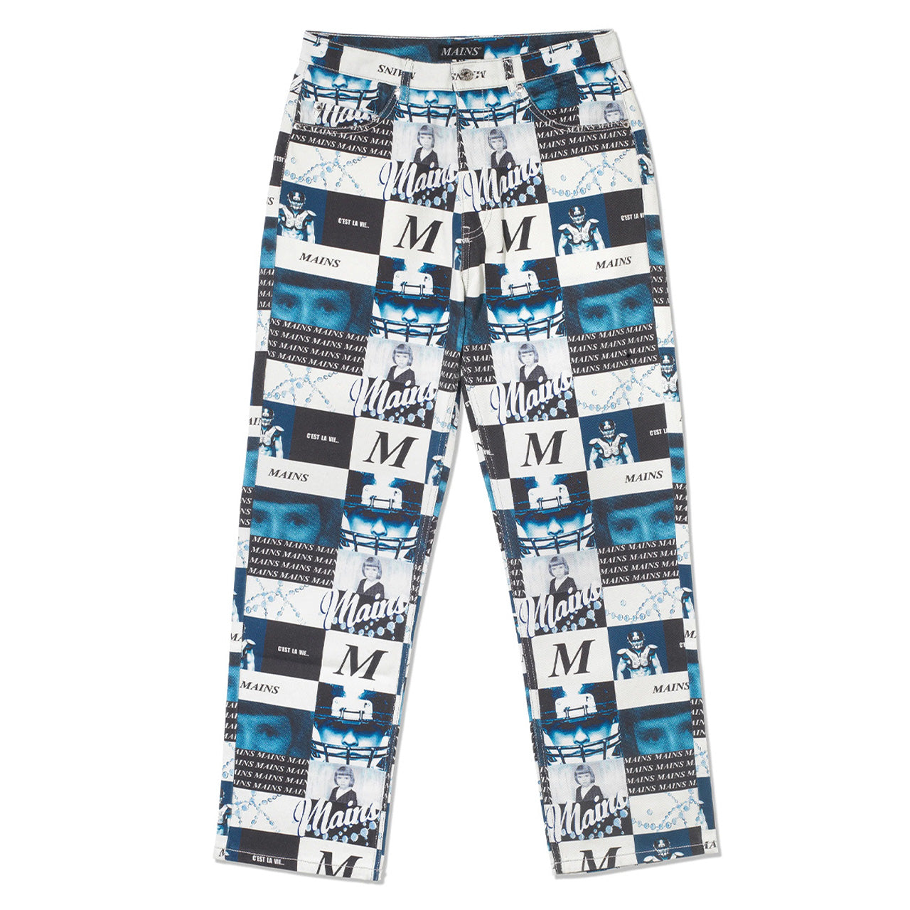 MAINS BLUE YEARBOOK JEANS