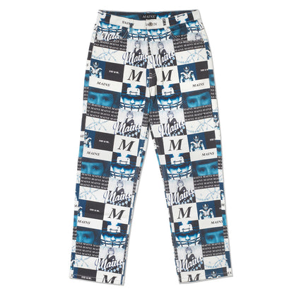 MAINS BLUE YEARBOOK JEANS