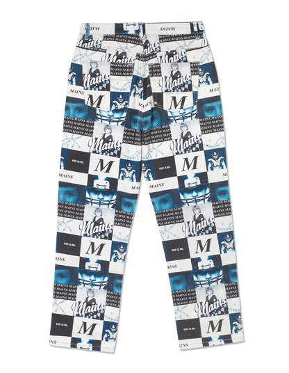 MAINS BLUE YEARBOOK JEANS