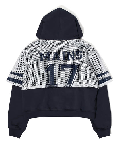 MAINS MESH LAYER HOODIE