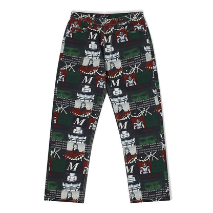 MAINS GREEN YEARBOOK JEANS