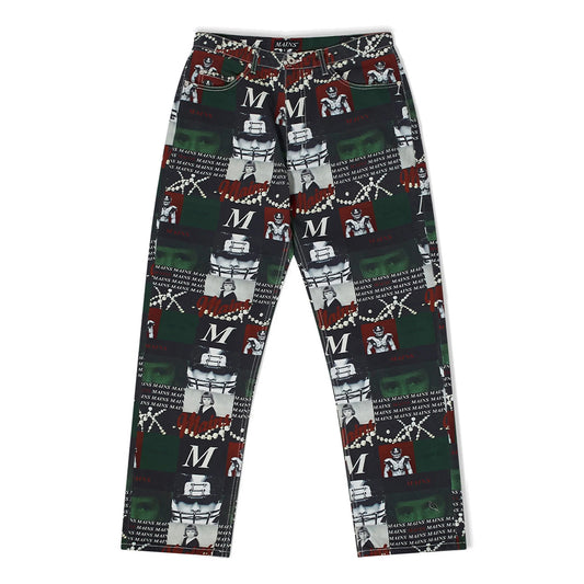 MAINS GREEN YEARBOOK JEANS