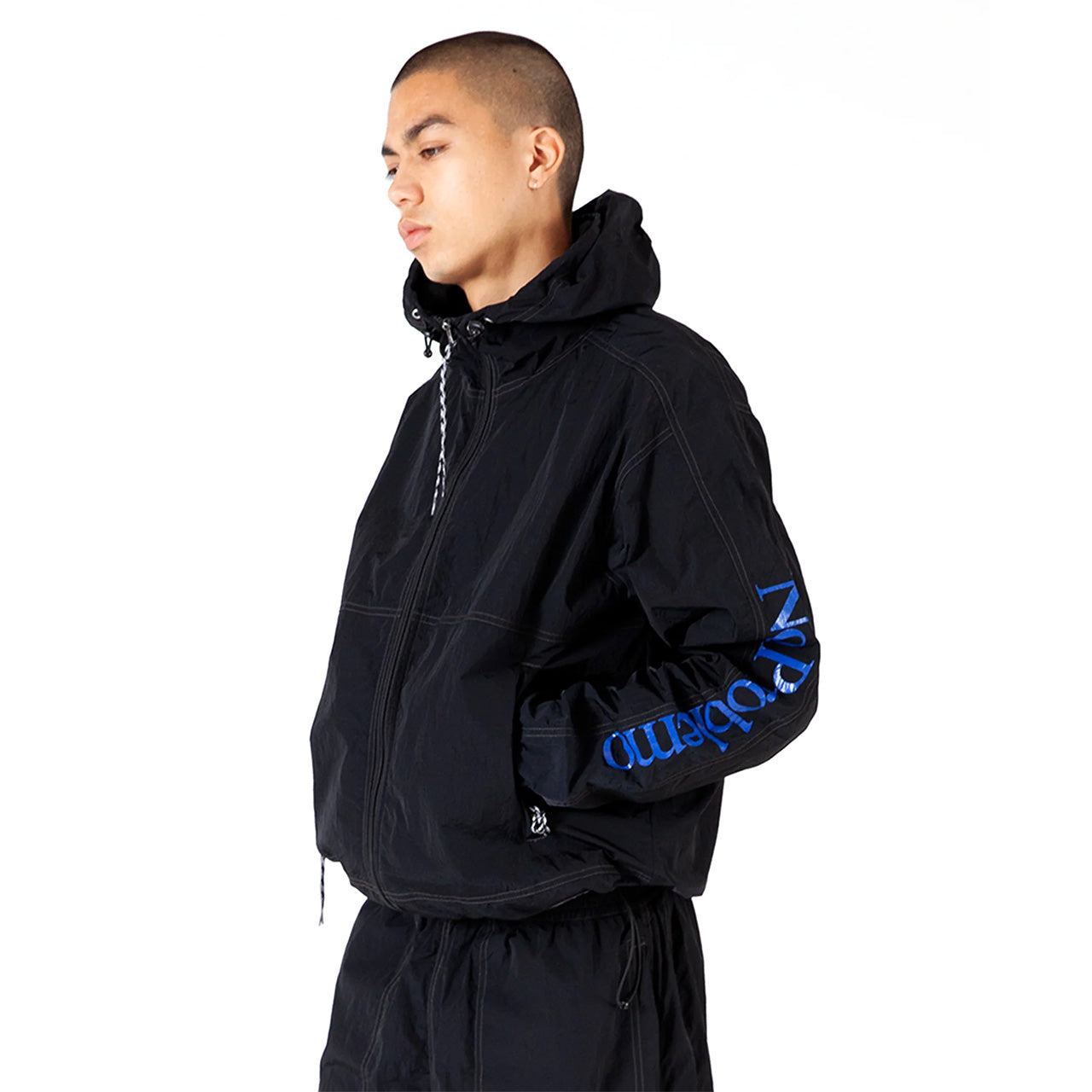 NO PROBLEMO NP CONTRAST NYLON JACKET
