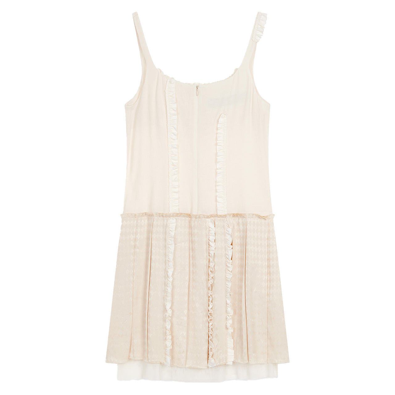 OPEN YY FLAPPER PLEATS DRESS