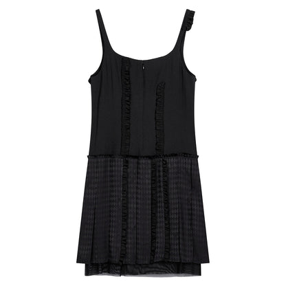 OPEN YY FLAPPER PLEATS DRESS