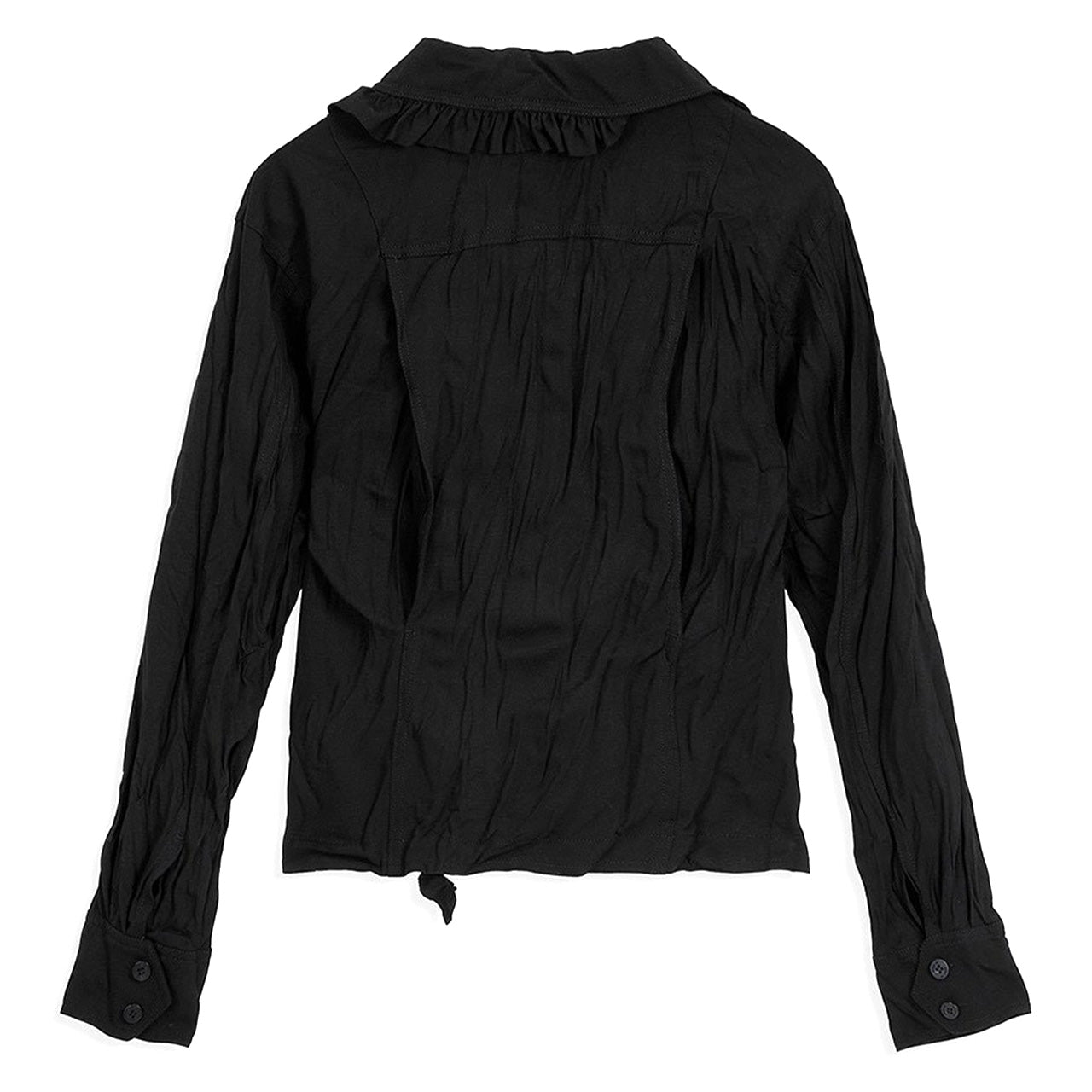 OPEN YY SLIT CRINKLED JACKET